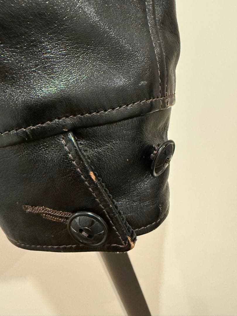 ジャケット・アウター LEATHER SPORTS JACKET NELSON 38