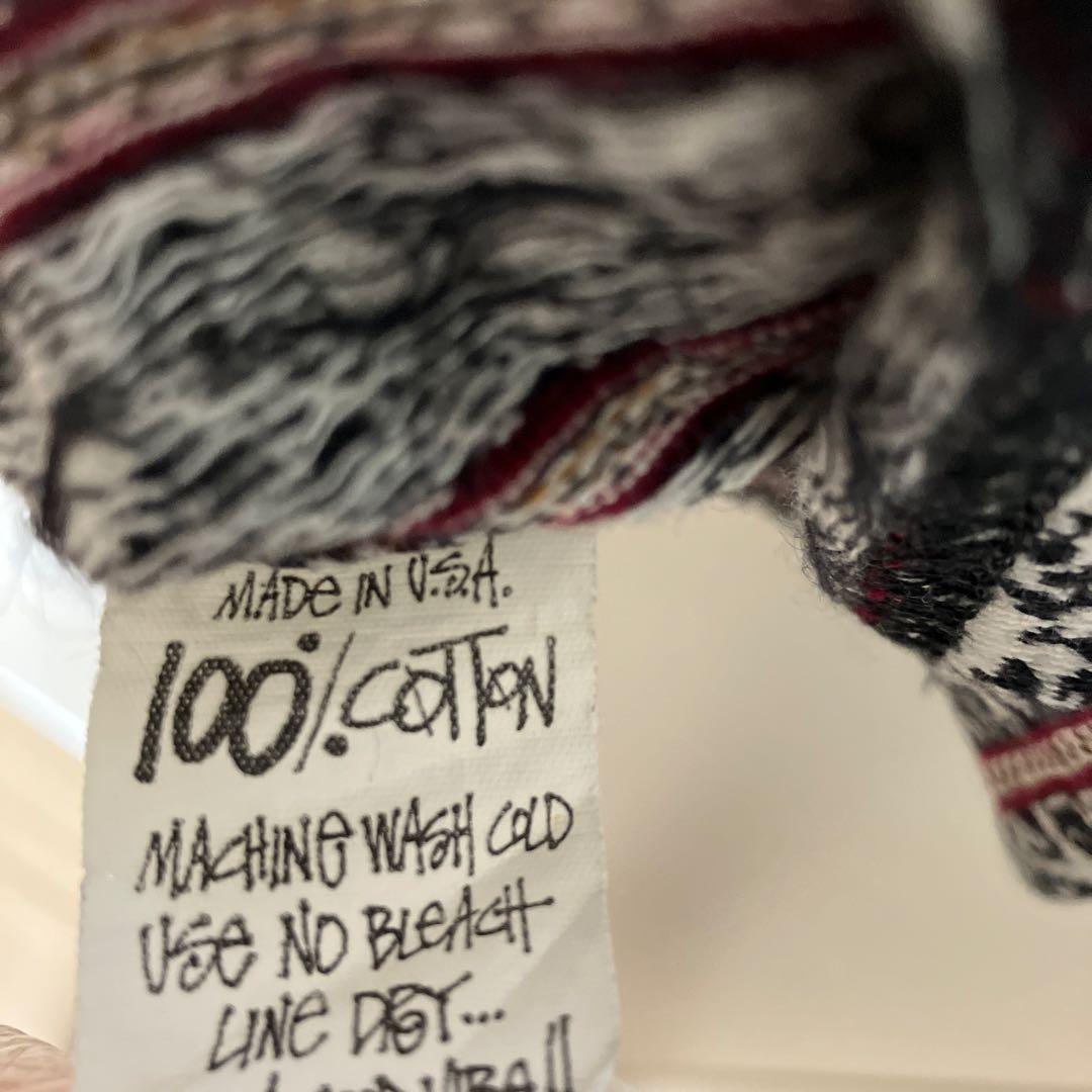 USA製 OLDステューシー Stussy 80's 総柄 ポケットTシャツ M