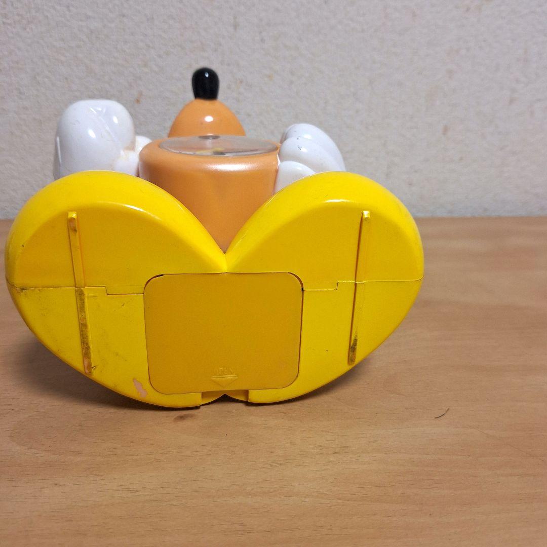 ミッキーマウス 目覚まし時計　置き時計　ディズニー　昭和レトロ　置き時計　動作品