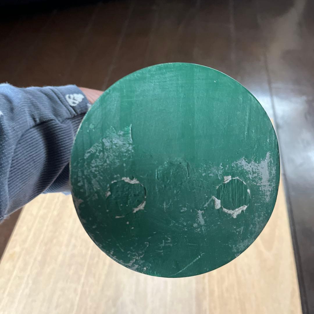 不二家　FUJIYA ペコちゃん　木台　当時物　約29㎝　中古品