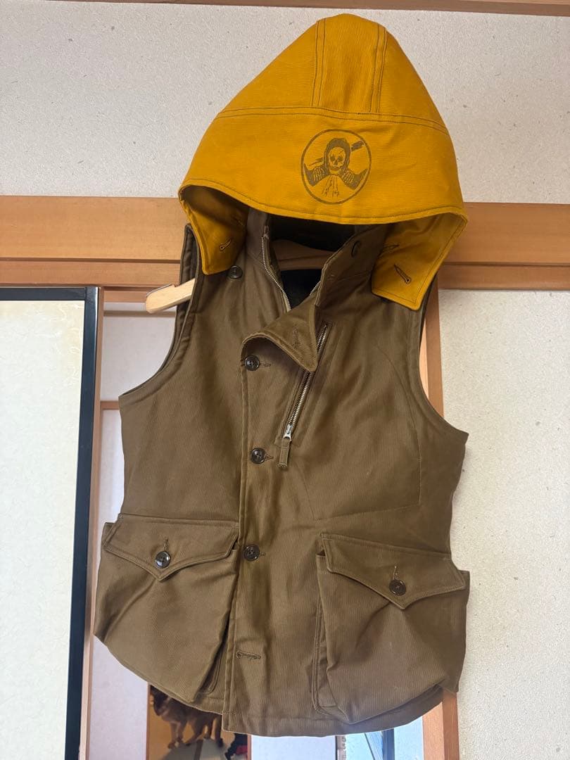 フリーホイーラーズ　ウィンターアヴィエイターズベスト サイズ38 23日まで！