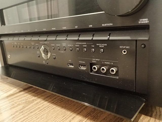 ONKYO AVアンプ TX-NR838 純正リモコン他多数・美品・快調・美音