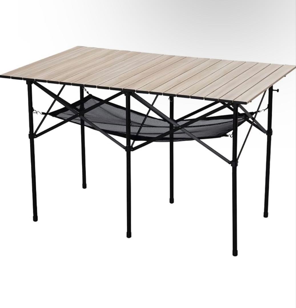 ２つ　軽量コンパクトアウトドアテーブル 110cm