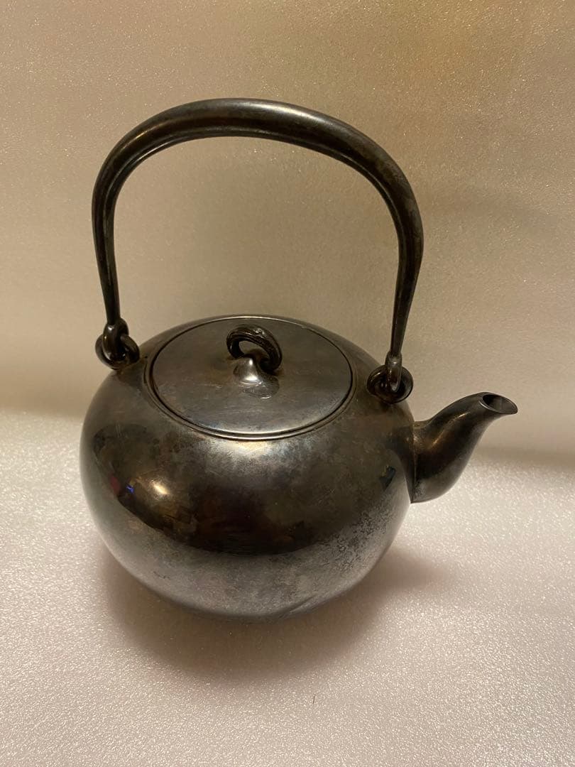 銀瓶　純銀　茶道具