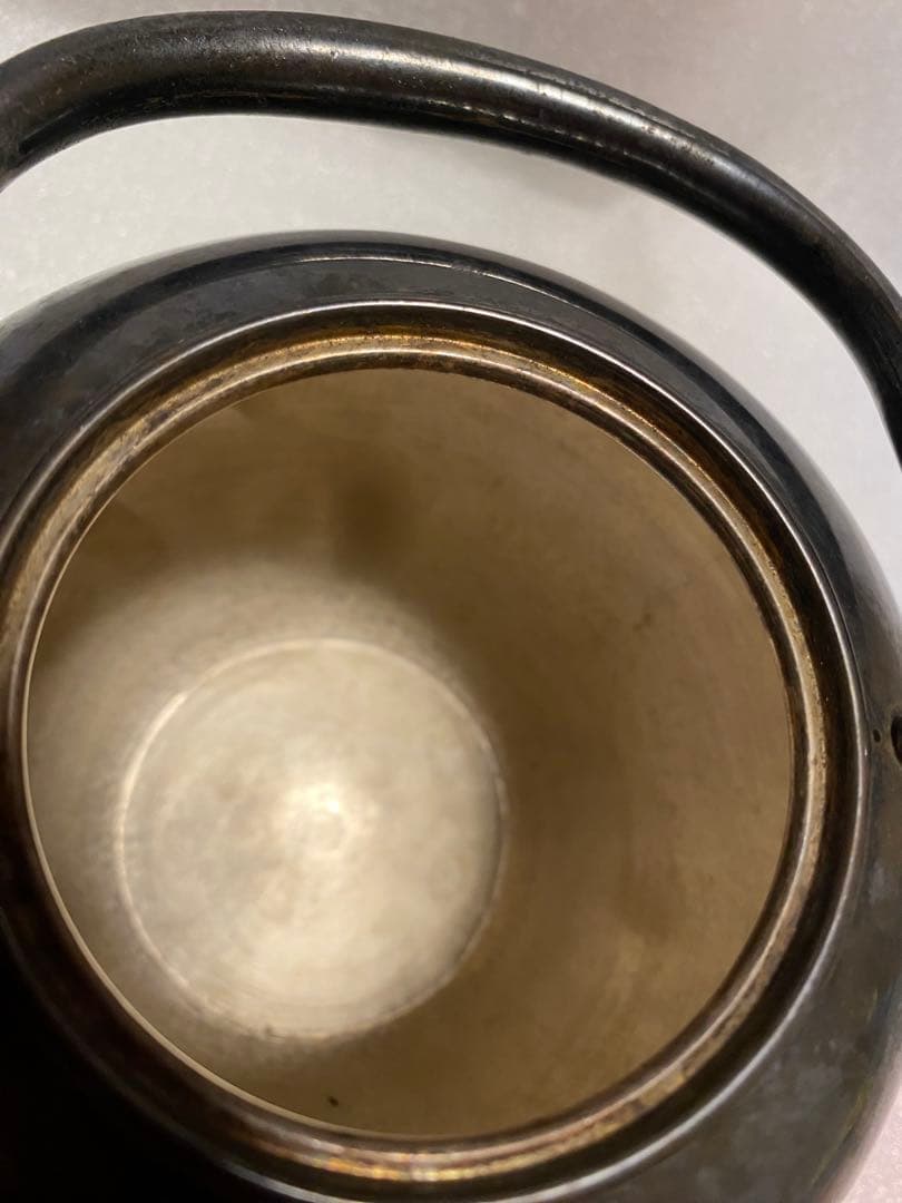 銀瓶　純銀　茶道具