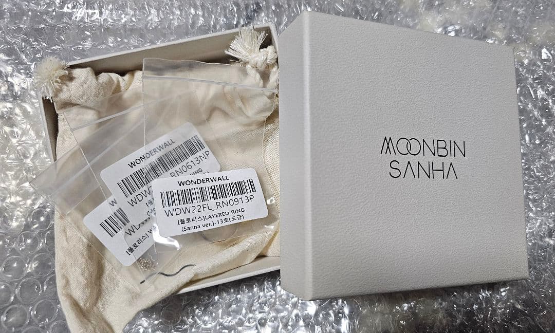 wonderwall ムンビン サナ リング ブレスレット シルバー925