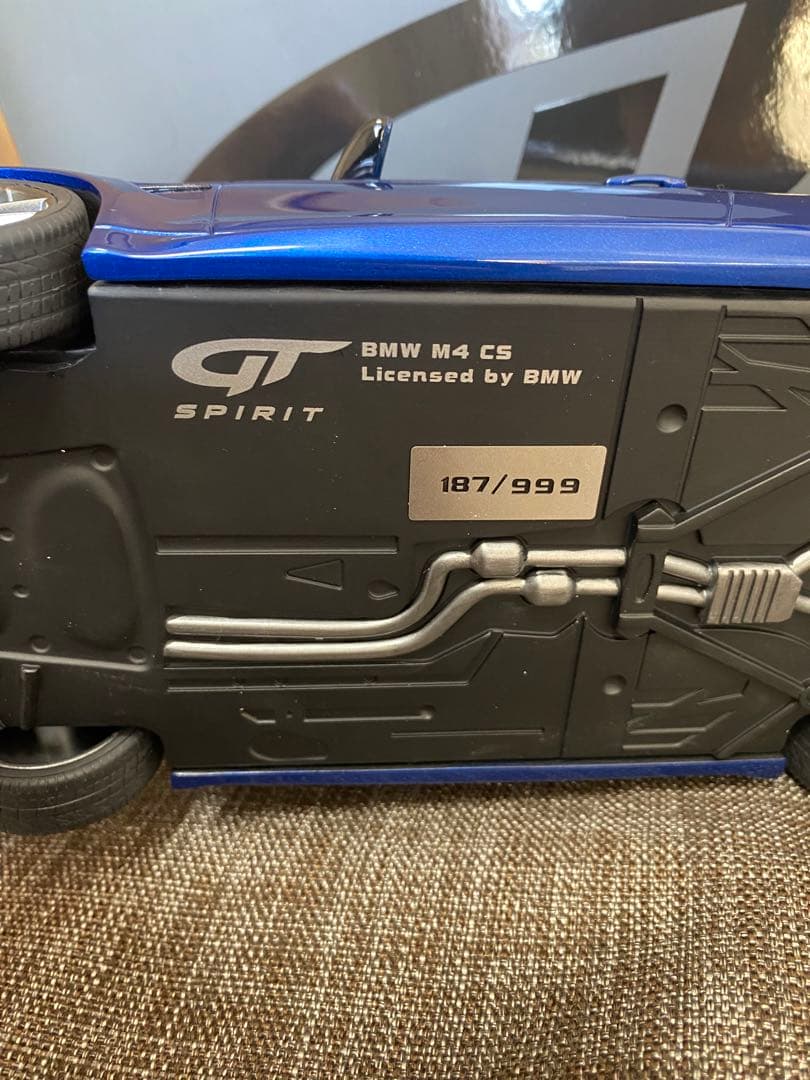限定出品　BMWM4CS GT SPIRIT 1/18 ミニカー