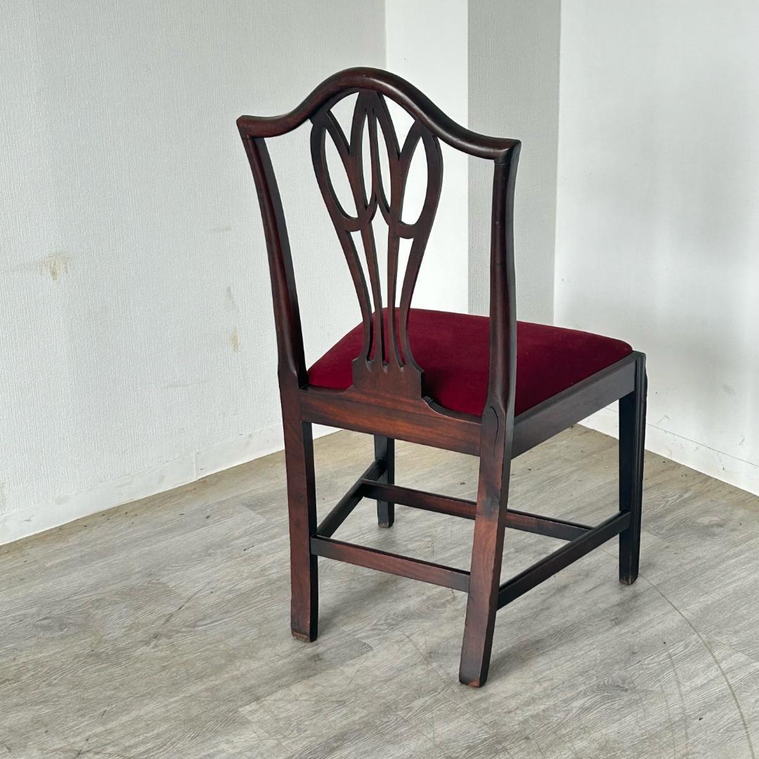 イギリス アンティーク 家具 ダイニング チェア 1930年頃 椅子 589A