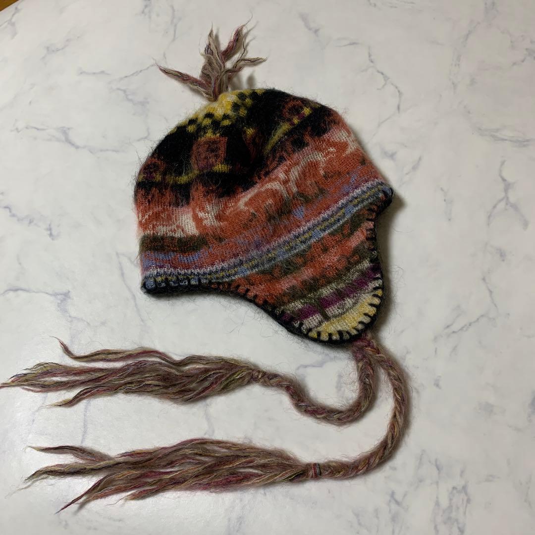 Vivienne Westwood フリンジ付き　ニット帽