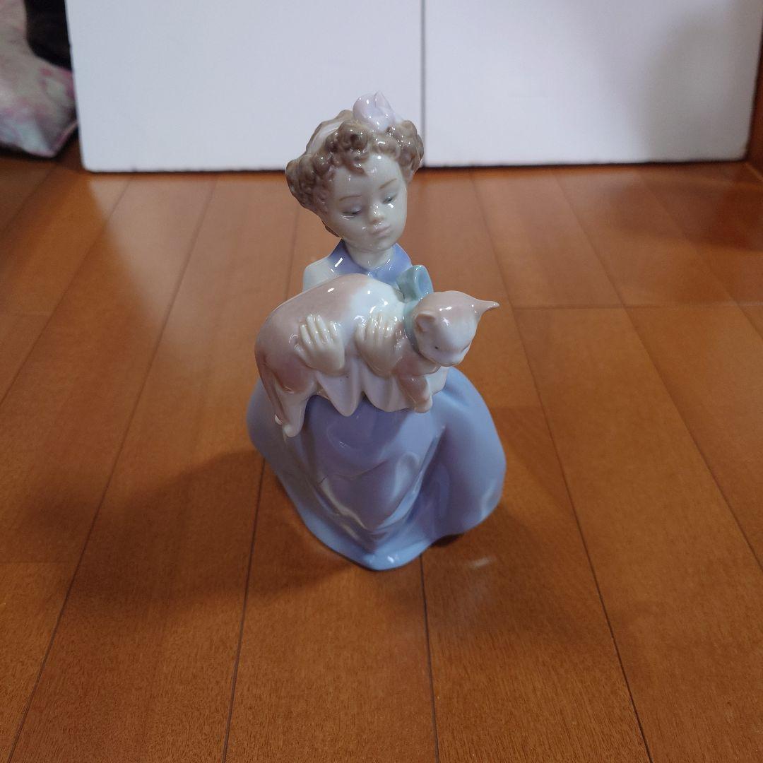 【No.6422 リヤドロ私の太った子猫/My Chubby Kitty　箱あり