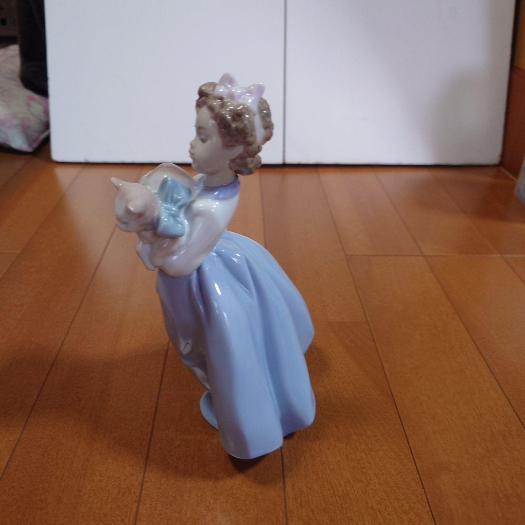 【No.6422 リヤドロ私の太った子猫/My Chubby Kitty　箱あり