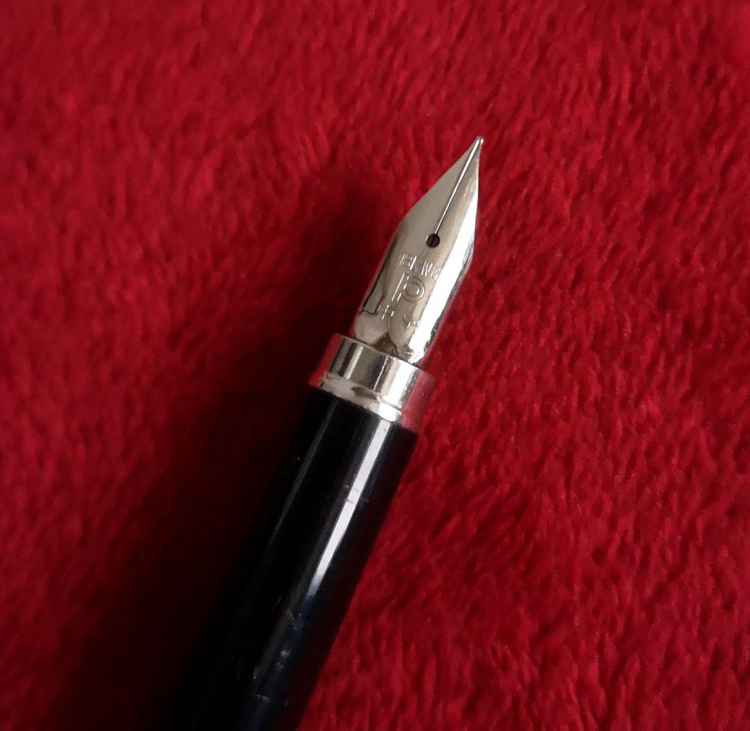 万年筆 PLATINUM 18KWG 中字 18金 ホワイトゴールド