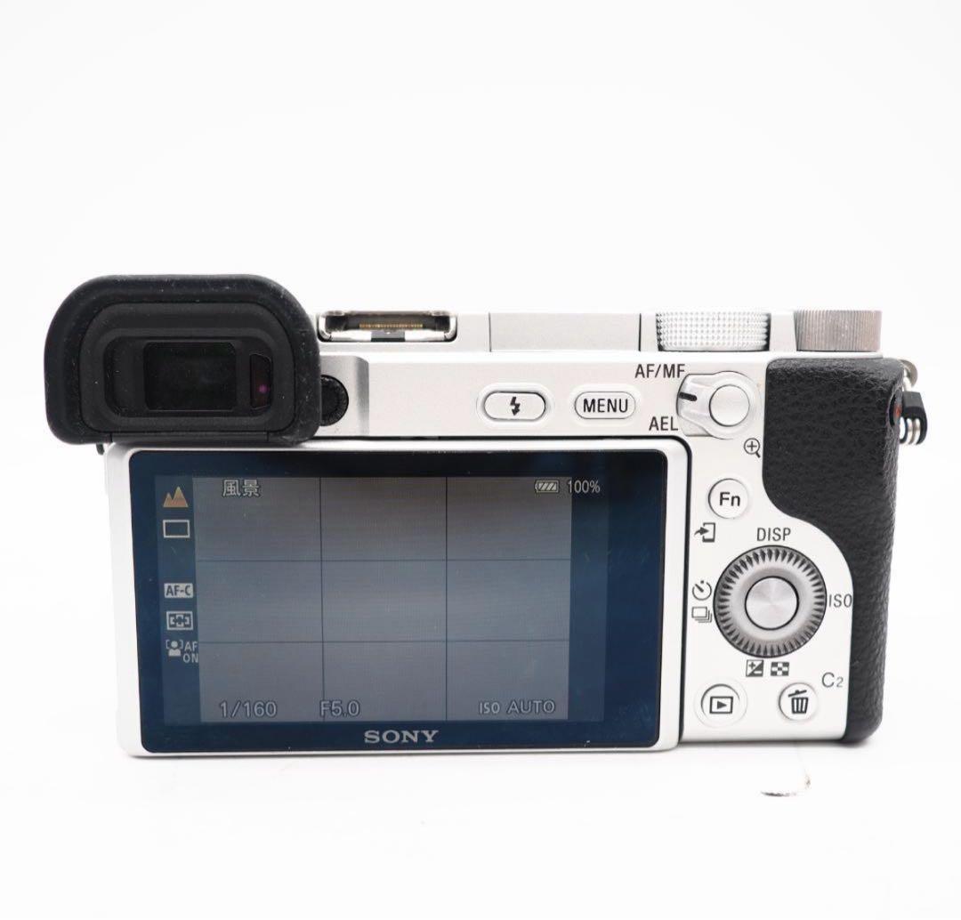 SONY α6400 ミラーレス一眼　電動ズームレンズキット