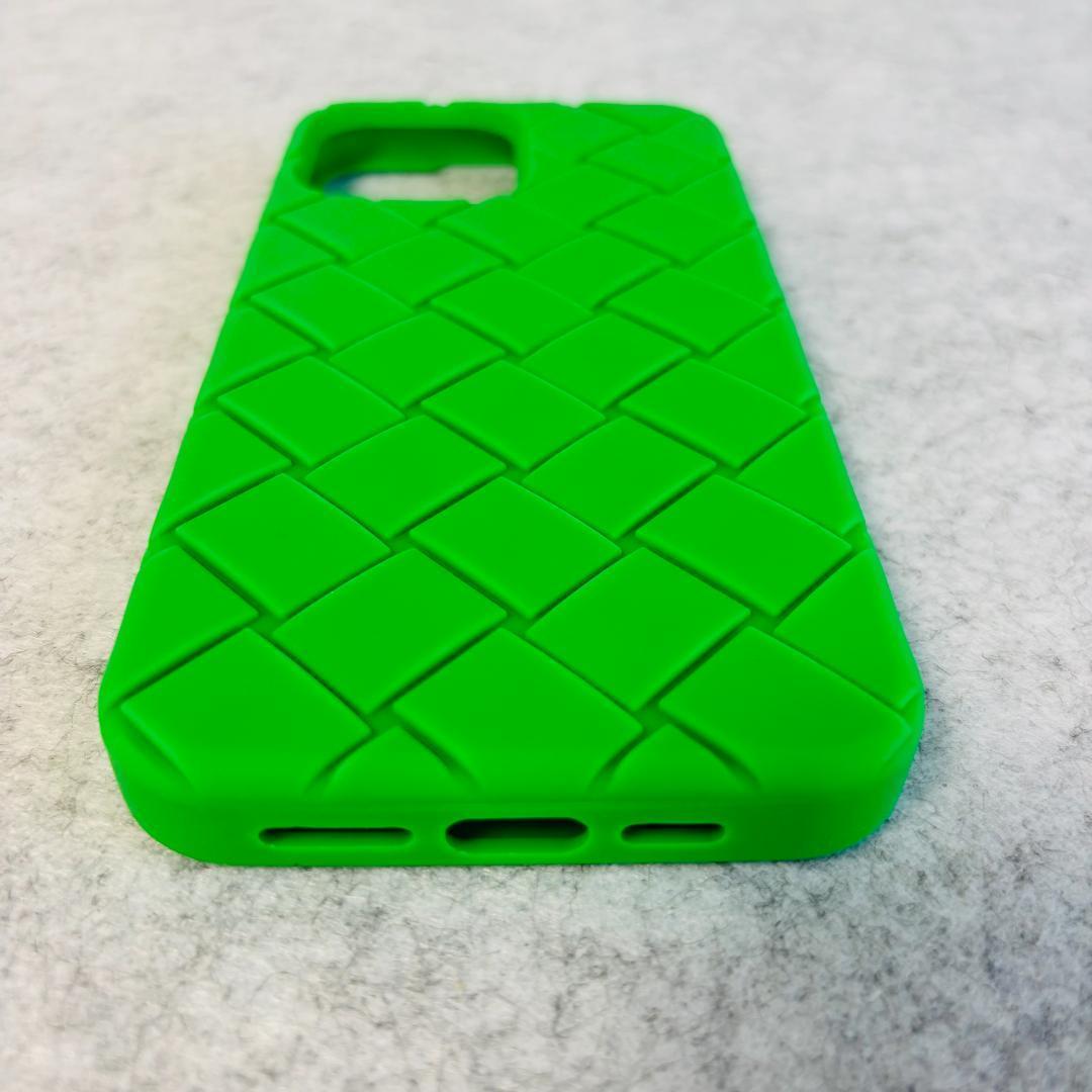 ボッテガヴェネタ iPhoneケース　グリーン　BOTTEGA VENETA