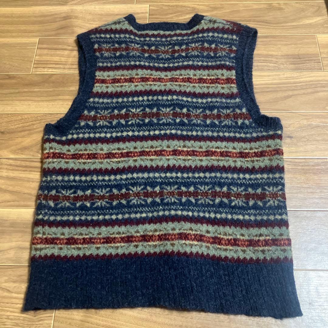 ラルフローレン　フェアアイル　ニットベスト