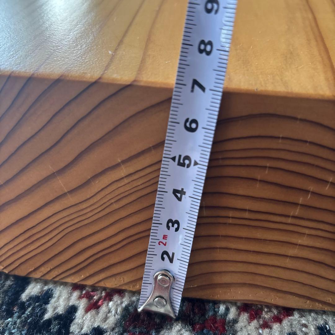 杉　一枚板　テーブル　ダイニングテーブル　脚付きません