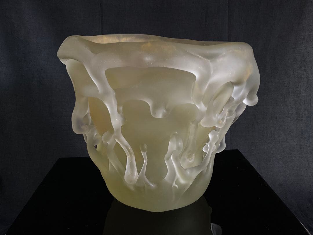 藤田喬平「流動・生」1960年代初頭(供箱)