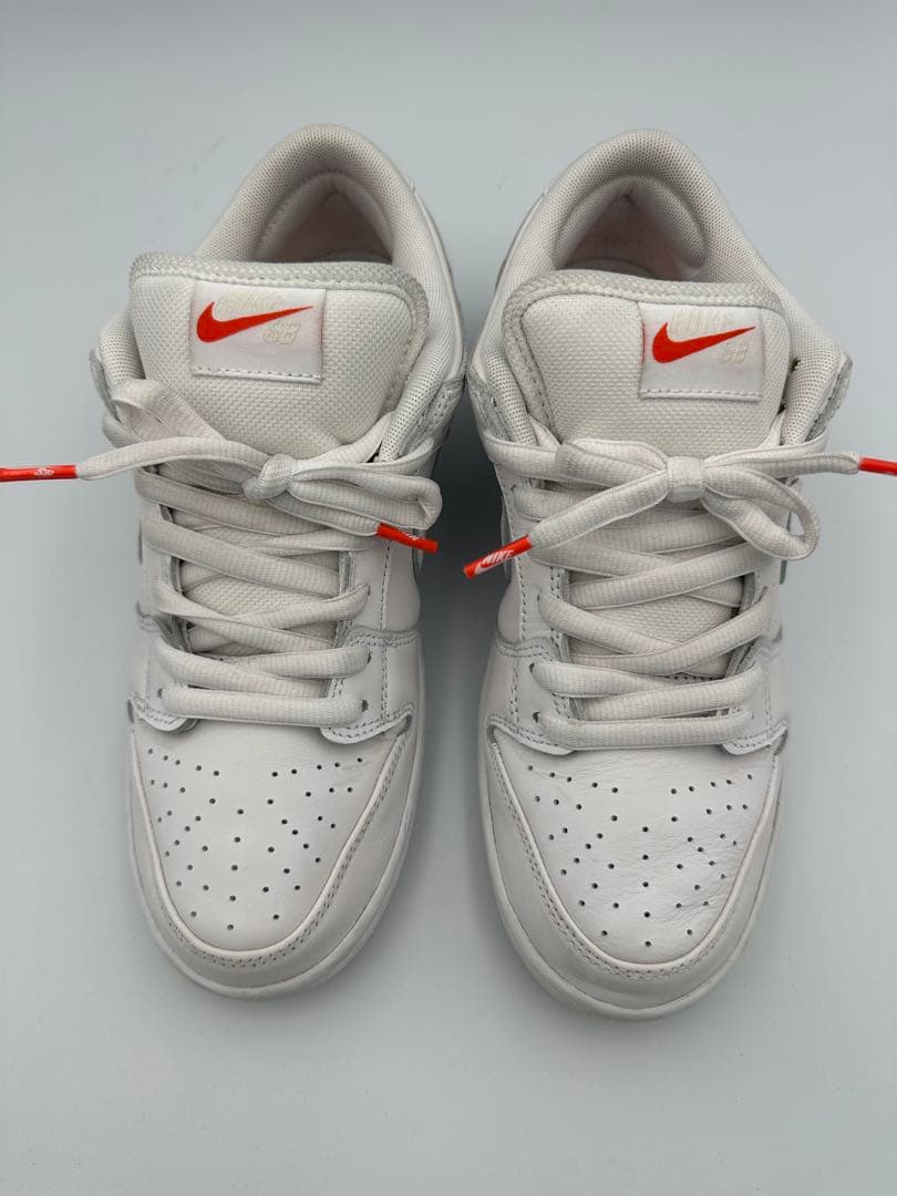 NIKE SB DUNK LOW PRO ”TRIPLE WHITE\"26.5