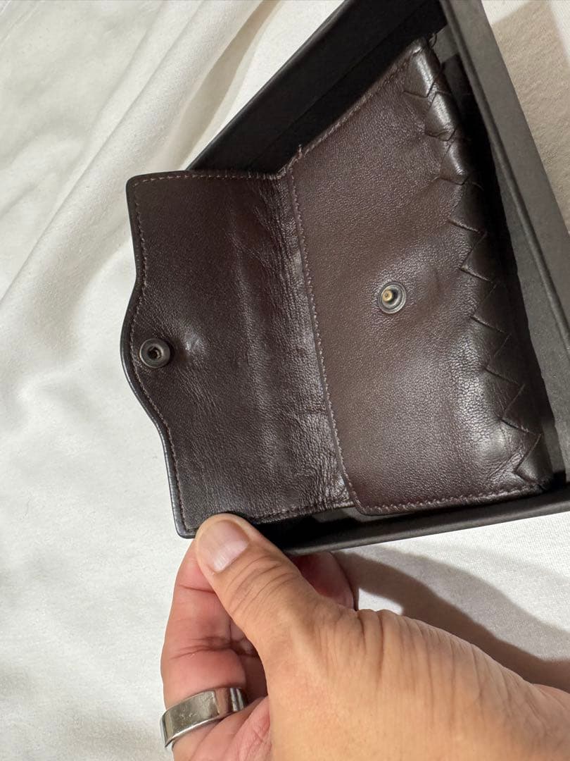 Bottega Veneta ダークブラウン キーケース&名刺入れセット