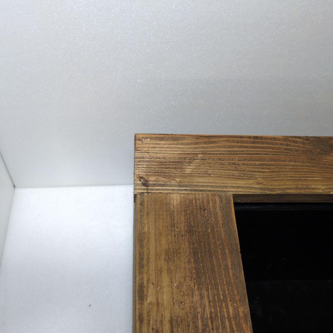 NV22 杉板カバーセット　オーバーフロー加工　木枠　ビオトープ　メダカ