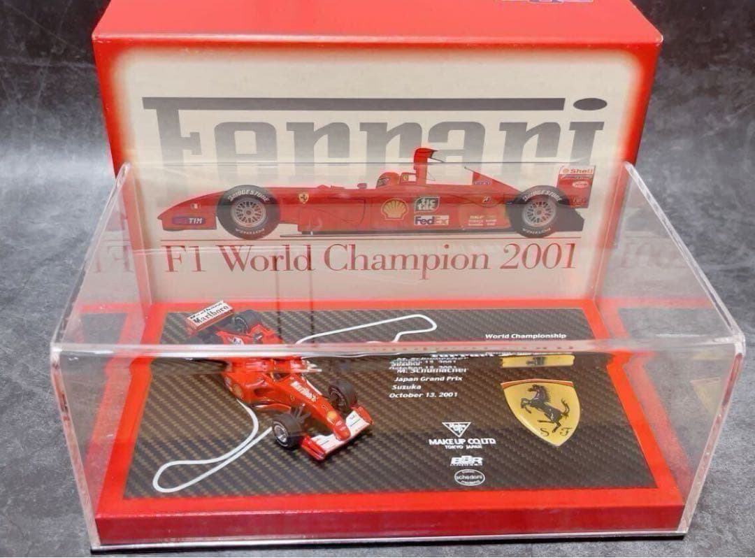 ミニカー BBR Make up 1/43 SCUDERIA FERRARI F2001