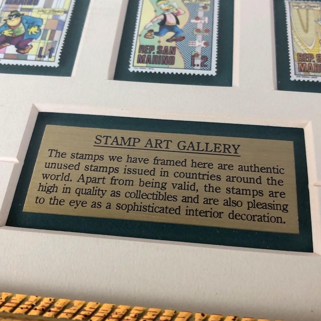 【美品✨】ディズニー 切手アート STAMP ART GALLERY