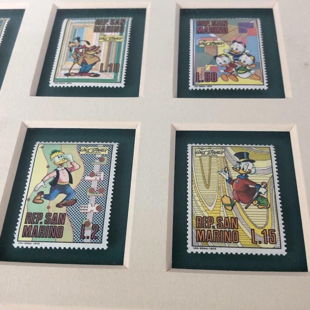 【美品✨】ディズニー 切手アート STAMP ART GALLERY