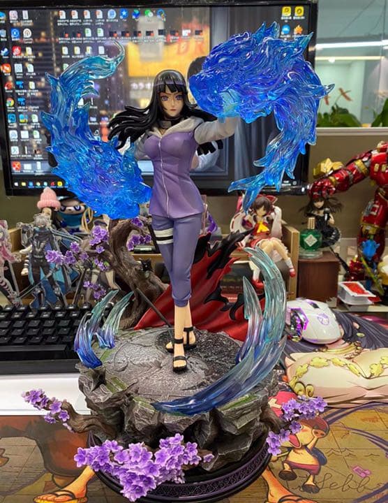 NARUTO ナルト 日向ヒナタ 1/7 ガレージキット ガレキ スタチュー ①