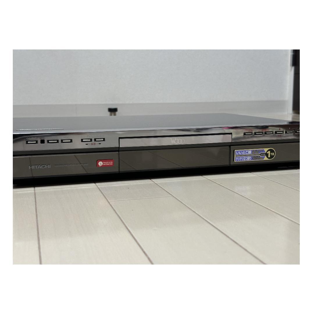 HITACHI Wooo 地上/BS/CS 1TB DV-DH1000D 美品