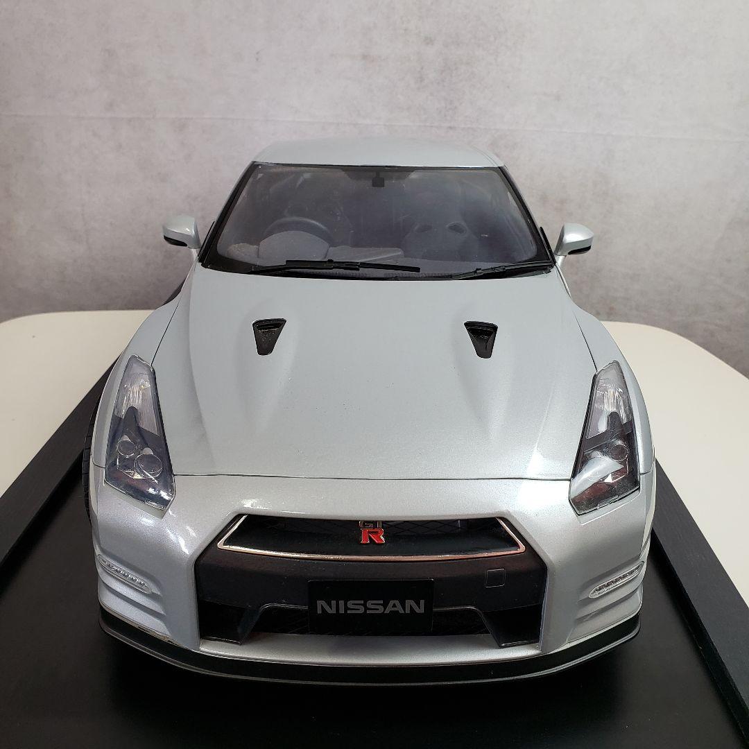 日産 NISSAN GT-R シルバー 完成品 ディアゴスティーニ