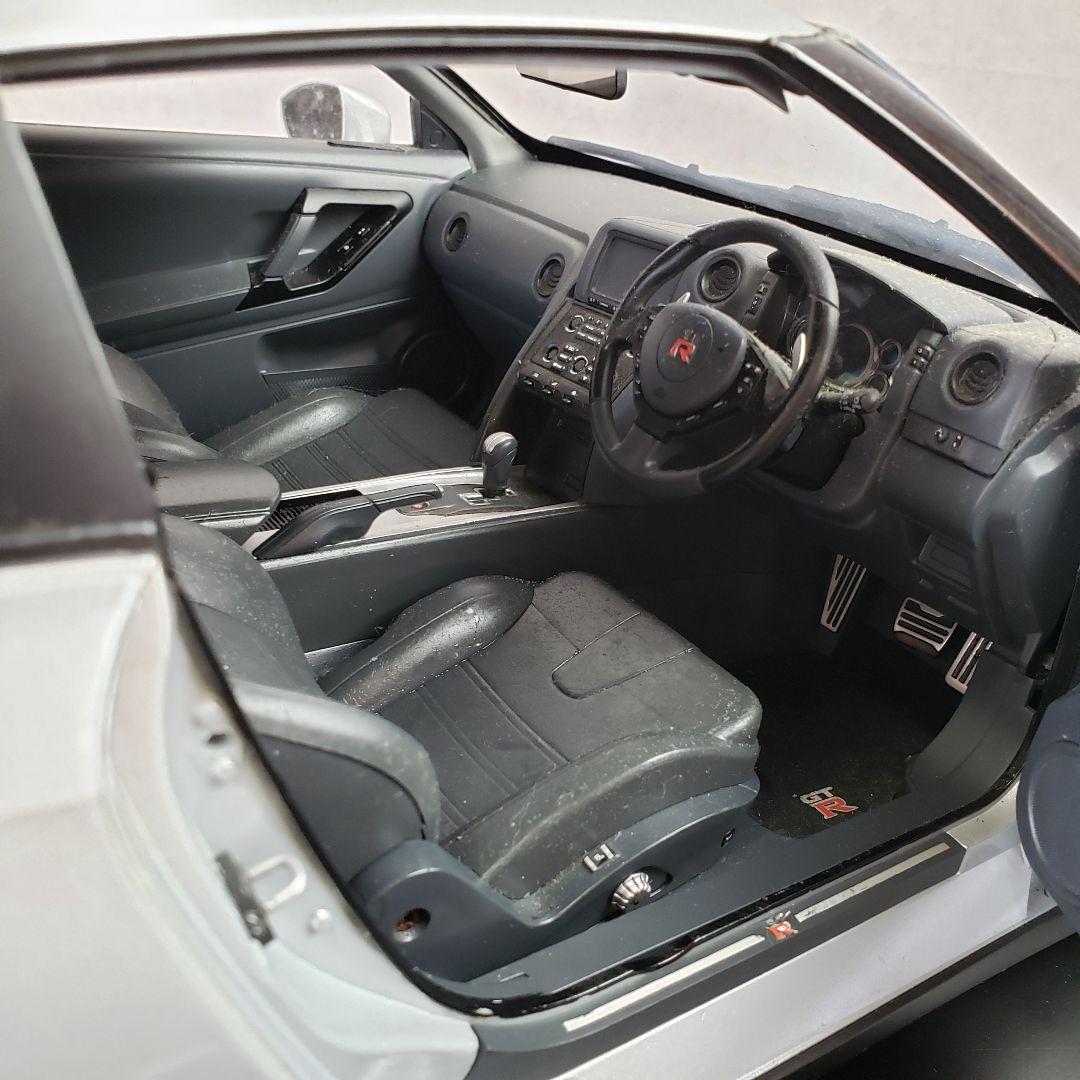 日産 NISSAN GT-R シルバー 完成品 ディアゴスティーニ