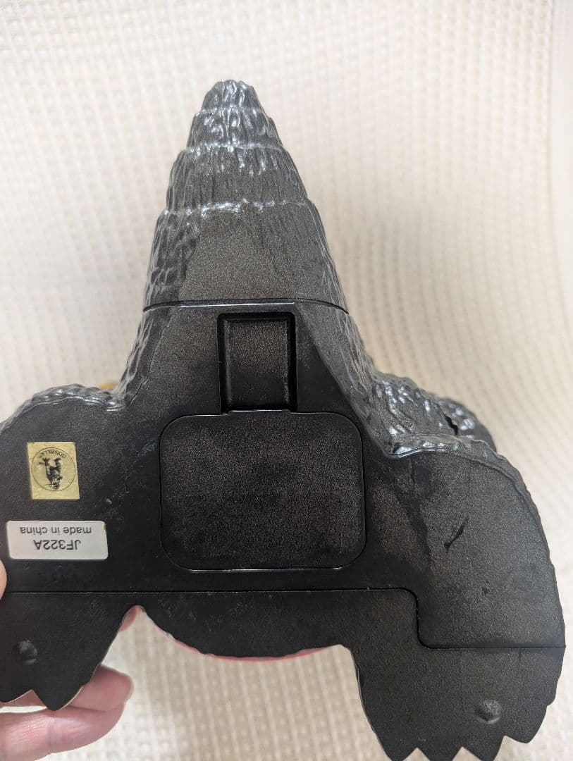 【動作確認済】ゴジラ目覚まし時計 レトロ