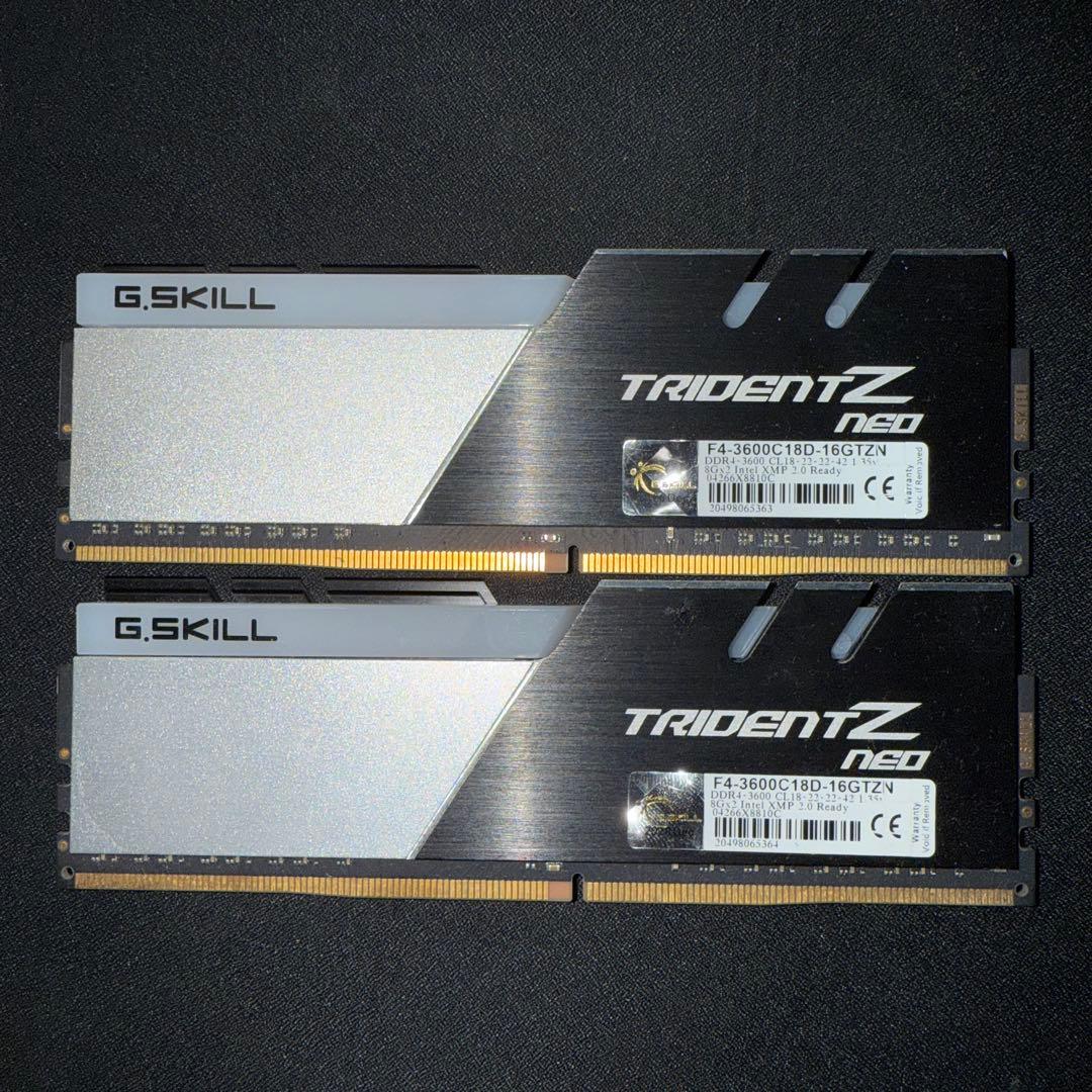 GSKILL メモリ　DDR4-3600 8GBx2