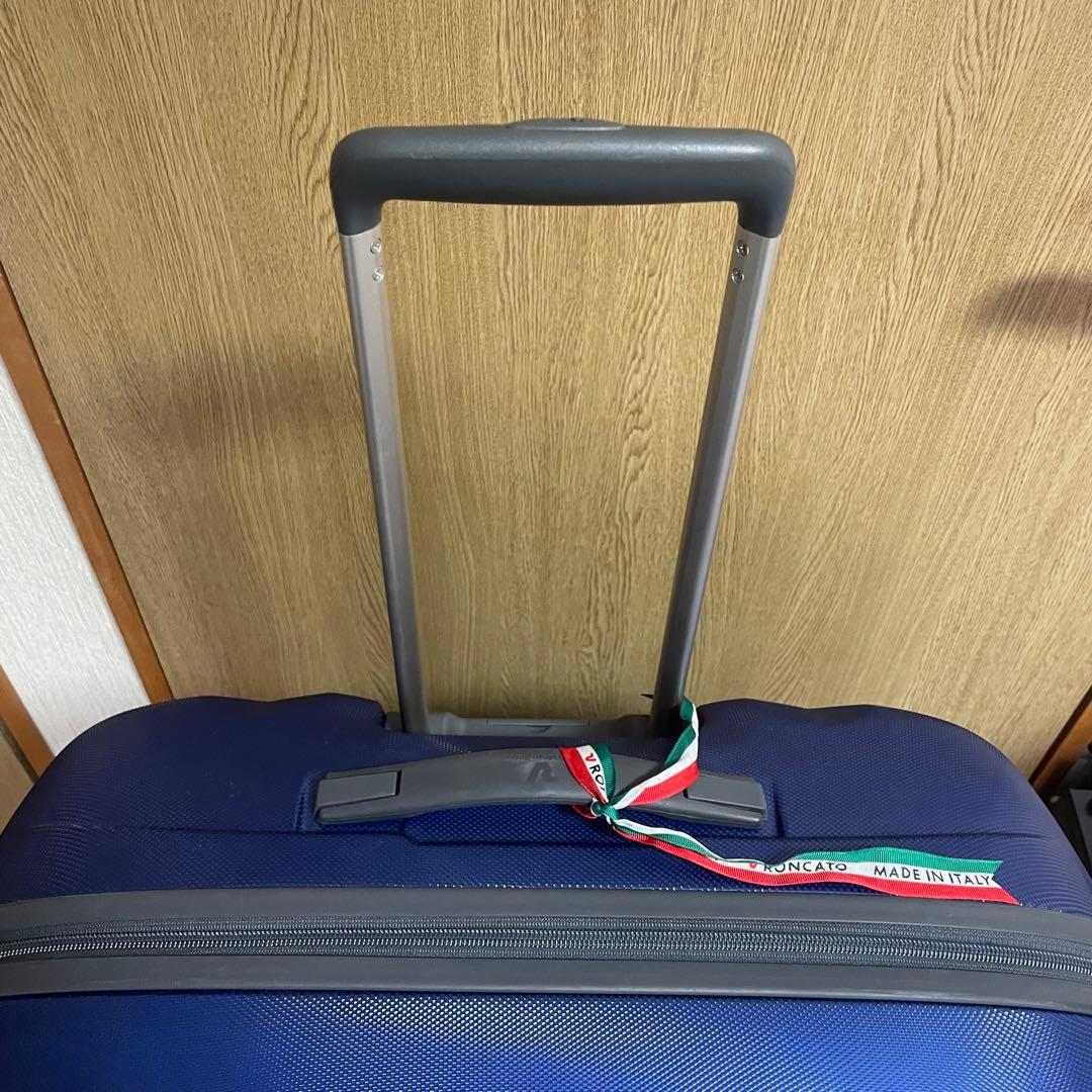 RONCATO ロンカート ネイビー スーツケースUNO ZIP 85L 大容量