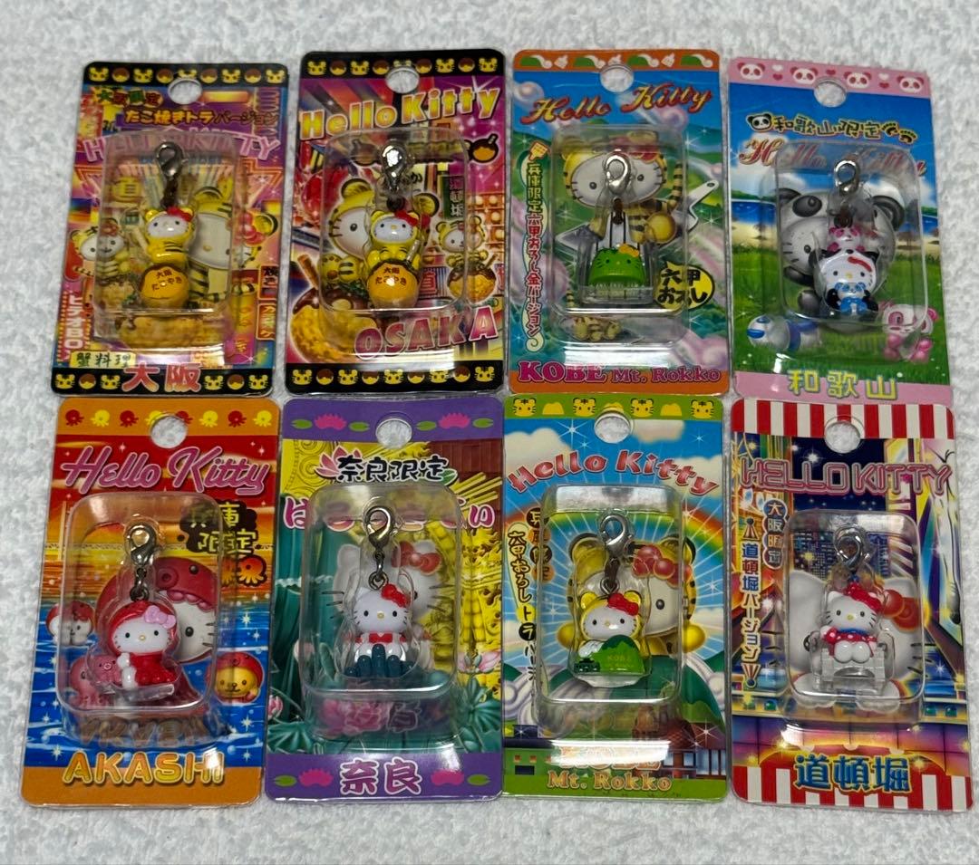 ご当地ハローキティ キーホルダーファスナーマスコット 50個セット 近畿地方5