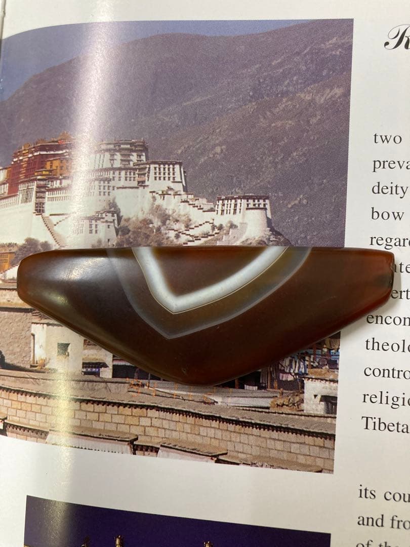 サマーセール値下げ博物館級ジービズチベット天珠弓型