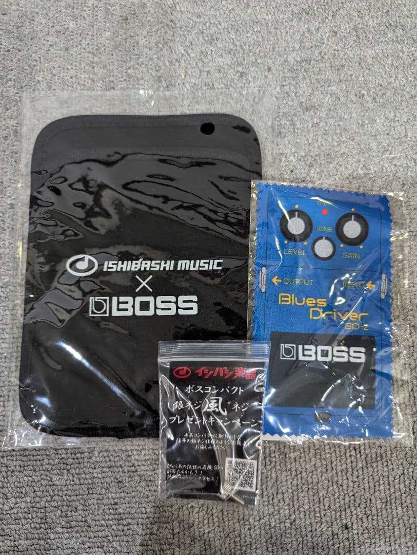 Boss OD-3 over drive ※ケーブル・ケース付 4/28まで掲載