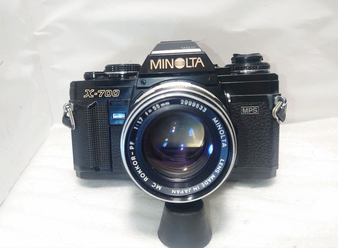 人気超美品★MINOLTA ミノルタ X-700 55mm F1.7★露出計動く