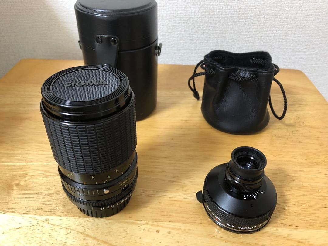SIGMA zoom αⅡ 望遠レンズ　Kenko スコープ　セット　収納袋付き
