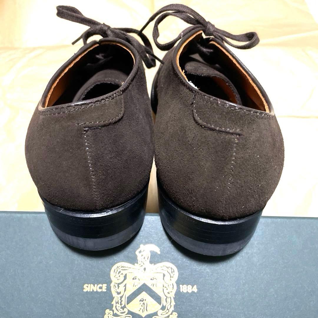 【未使用品(新品)】Alden Vチップ ダークブラウン ゴートスウェード