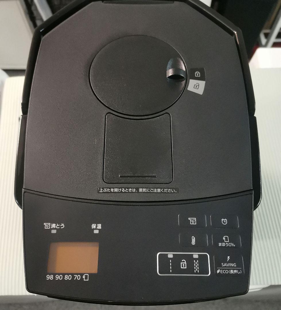 TIGER 電気ポット ブラック 2023年製