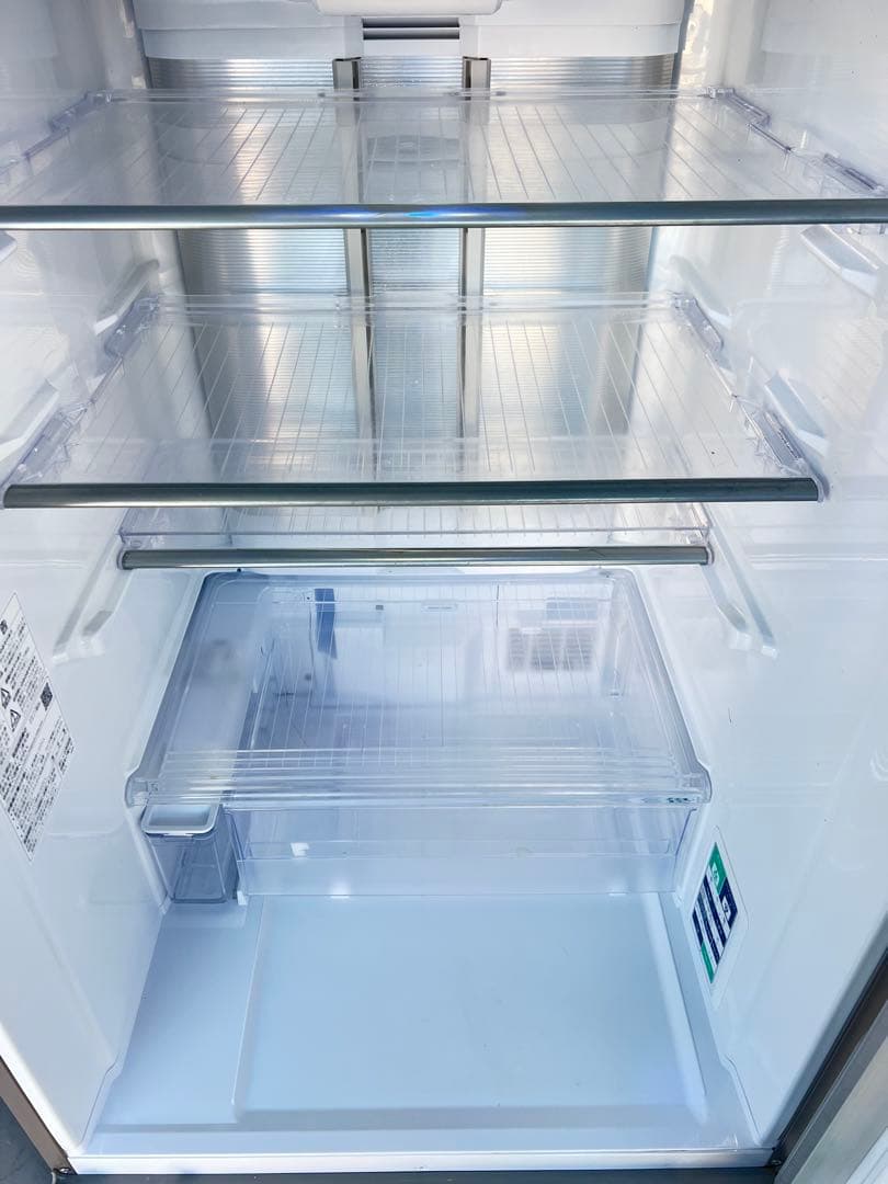 シャープノンフロン冷凍冷蔵庫SJ-PW42B-S 2016年