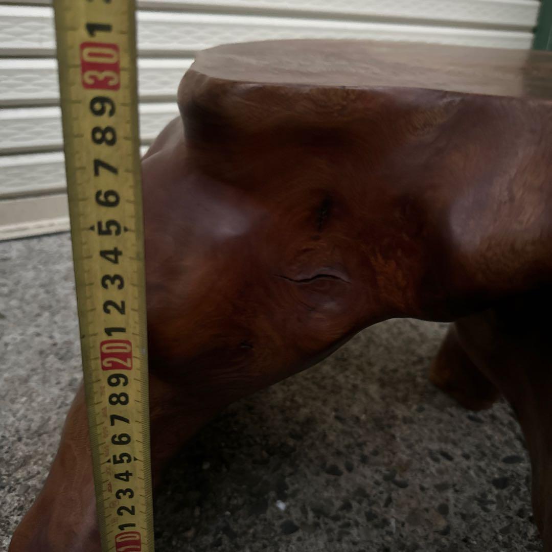 瞬間的お値下げ❣️無垢材 自然形状 木の花台