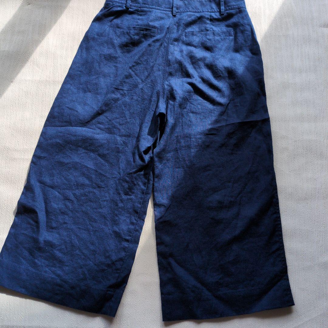 ラルフローレン　リネン100%ガウチョパンツ　未使用品