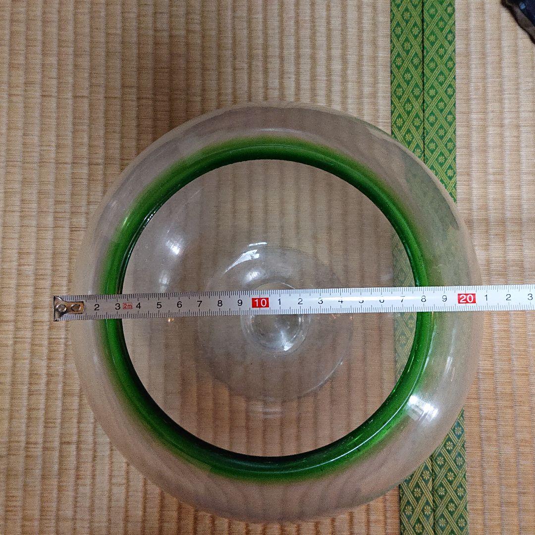 大正色ガラス 金魚鉢