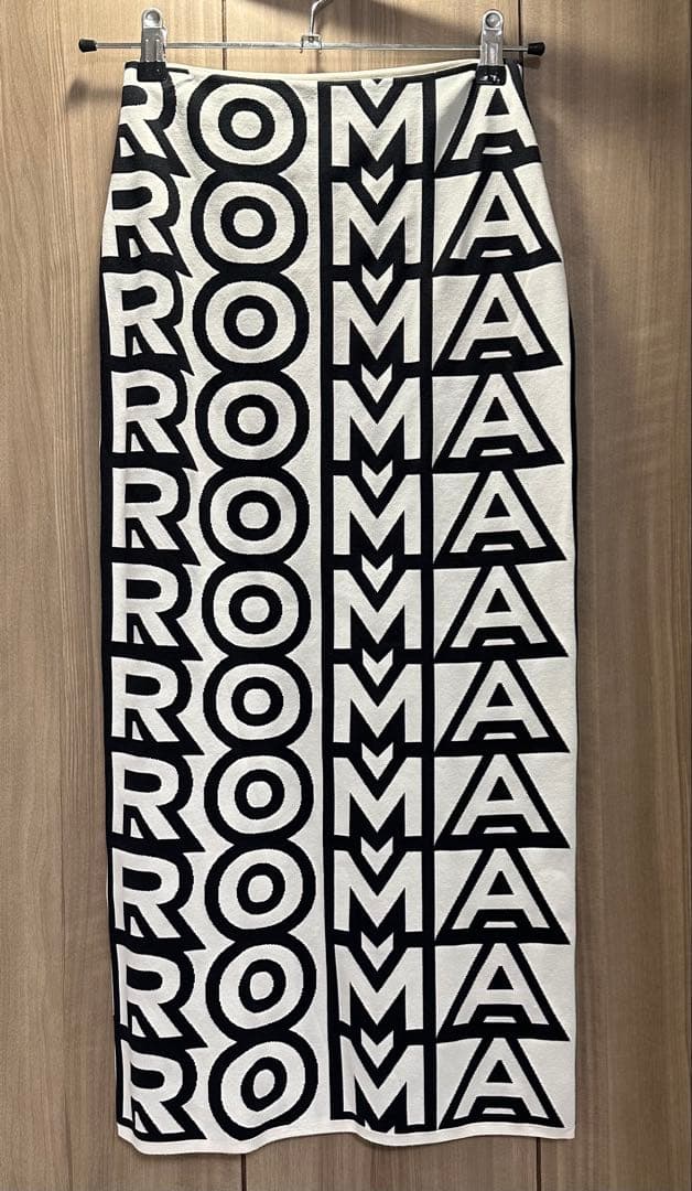 FENDI × MARC JACOBS ロゴプリント タイトスカート サイズ38