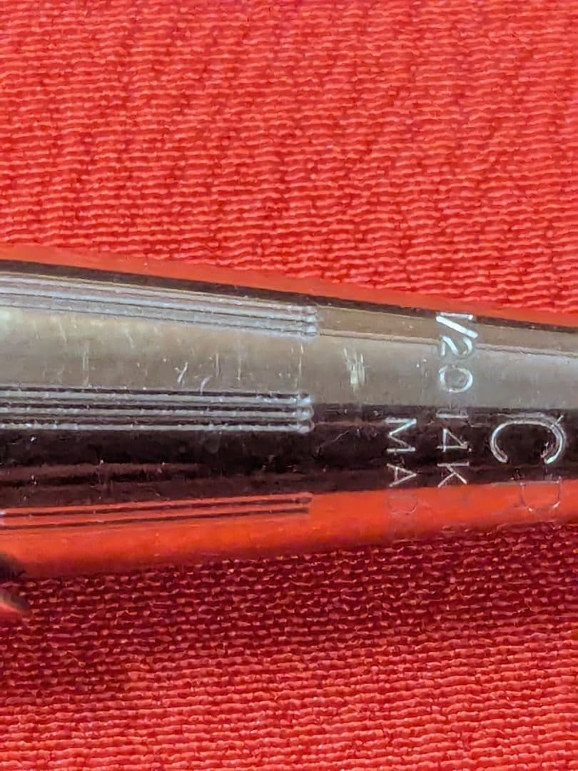 美品　高級筆記具 クロス クラシック センチュリー 14金張ボールペン 1502