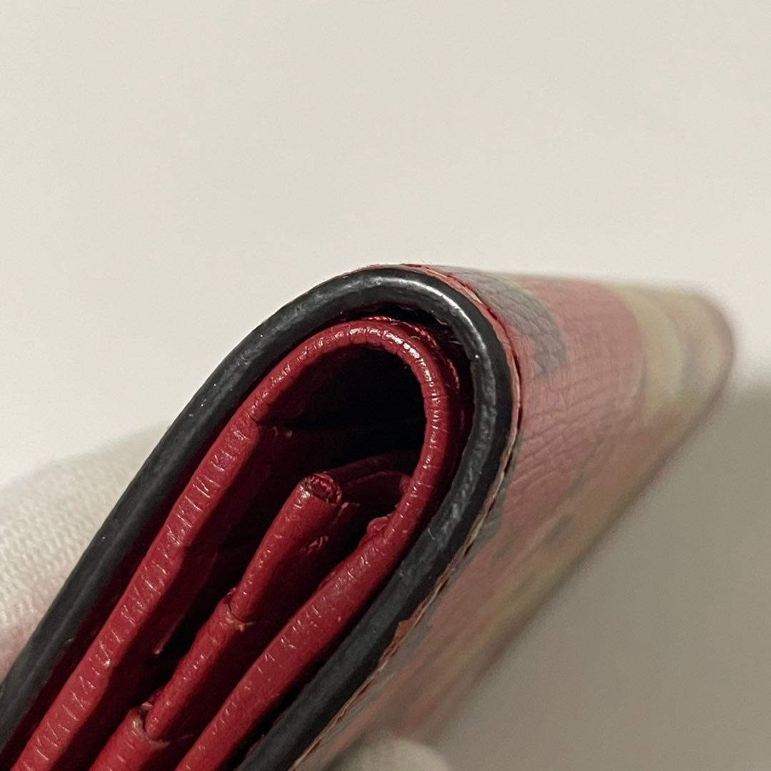 ✨未使用保管✨　GUCCI フローラル　財布　札入れ　レザー