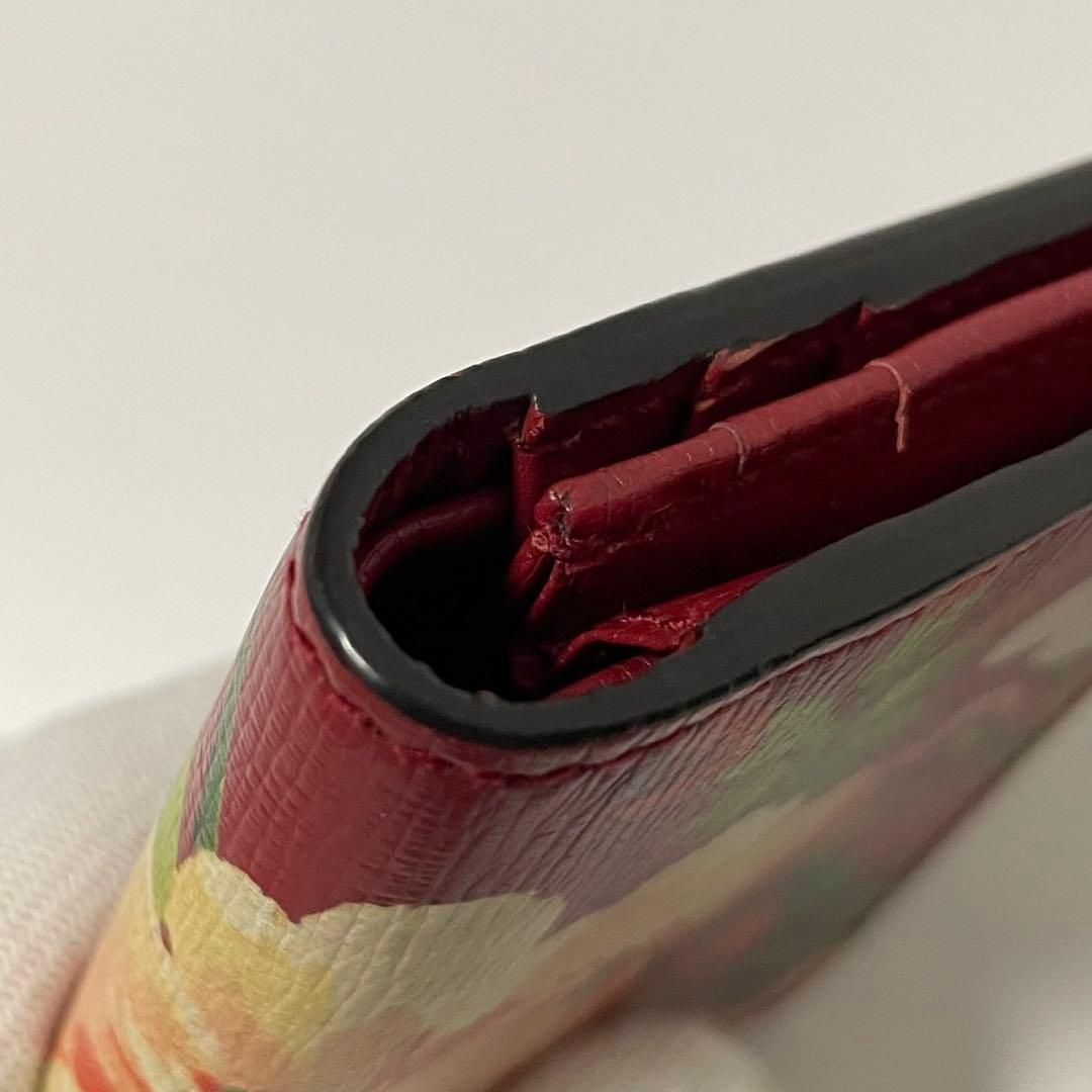 ✨未使用保管✨　GUCCI フローラル　財布　札入れ　レザー