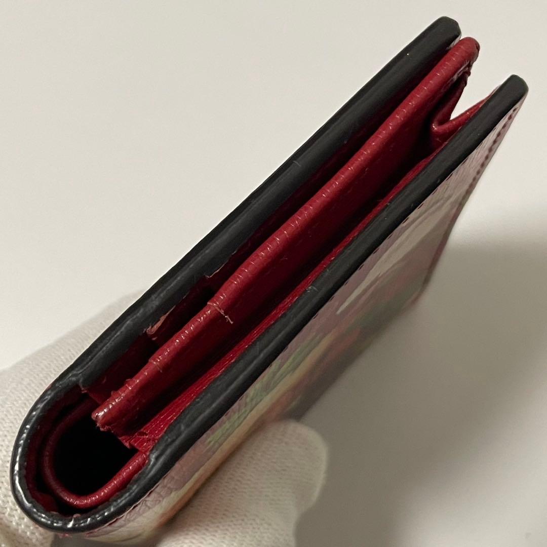 ✨未使用保管✨　GUCCI フローラル　財布　札入れ　レザー